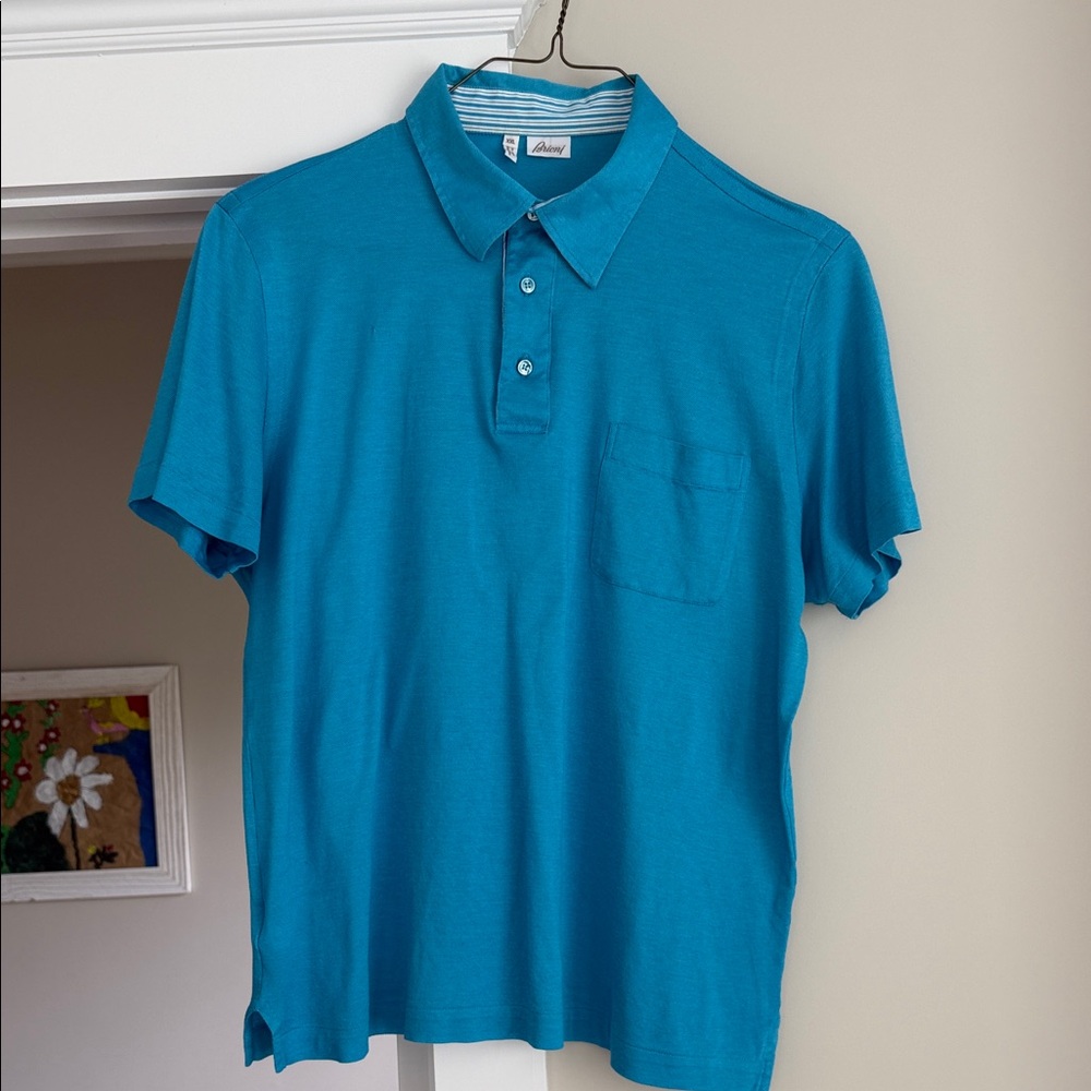 Brioni Short-Sleeve Polo